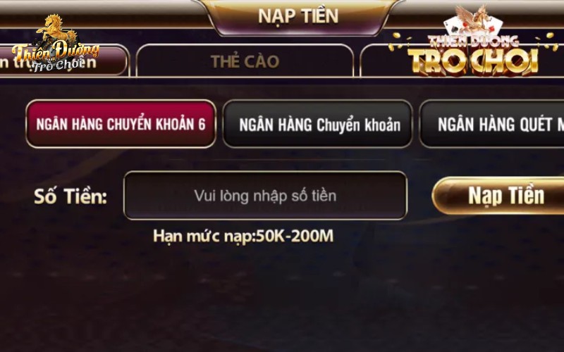 Cần thỏa mãn một vài điều kiện nạp